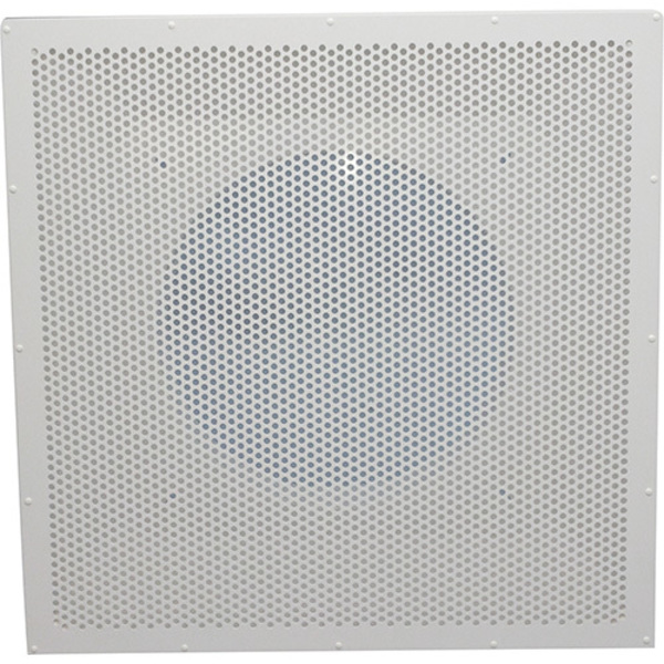 Eger Products Air Diffuser, Perf Recsd , 10"Nk, 3/8"Holes, Wht EAPERF10WSP